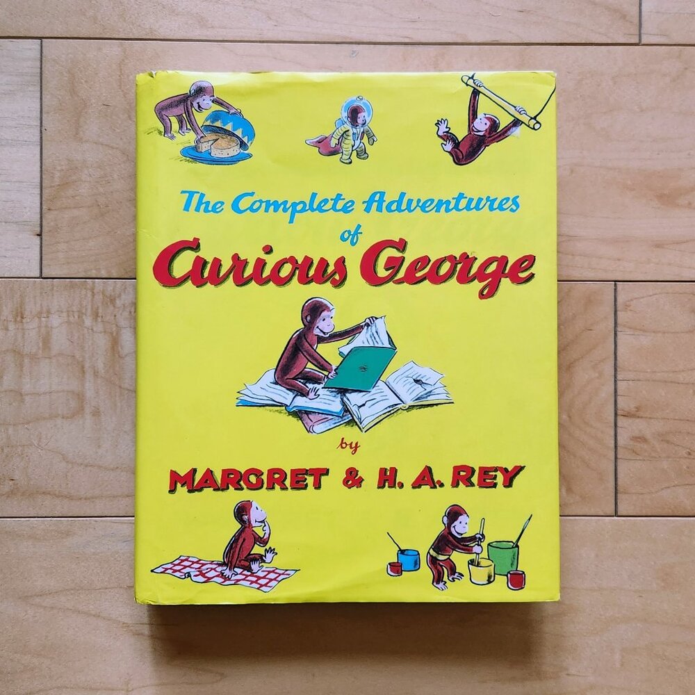 The Complete Adventures of Curious George ALL Books in One 400+ pages Hard cover
